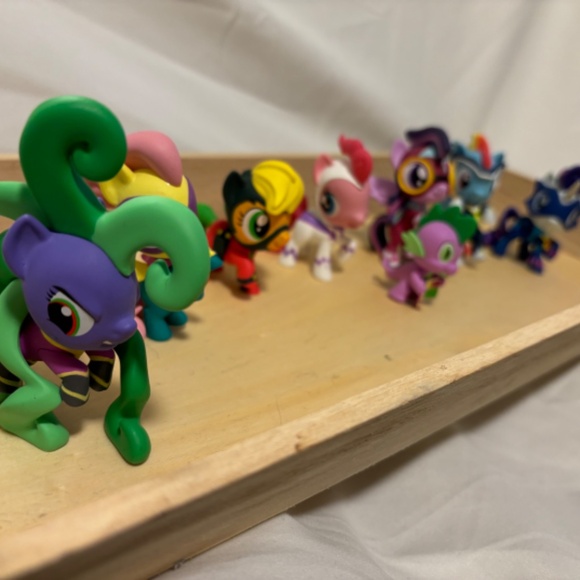 SALE! My Little Pony Power Ponies Funko Pop Mini Vinyl Figure Set of 8 - Picture 4 of 6